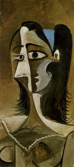 Pablo Picasso. Bust of Woman III, 1960
