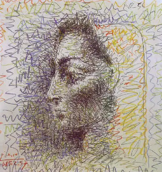 Pablo Picasso. Jacqueline, 1957