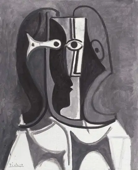 Pablo Picasso. Bust of Woman III, 1962