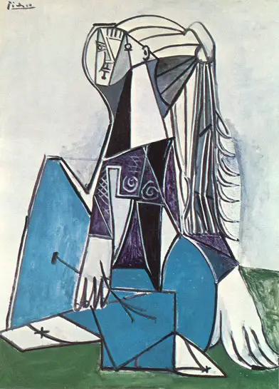 Pablo Picasso. Portrait of Sylvette David 05, 1954