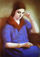 Pablo Picasso. Portrait of Olga Picasso, 1922 - 1923