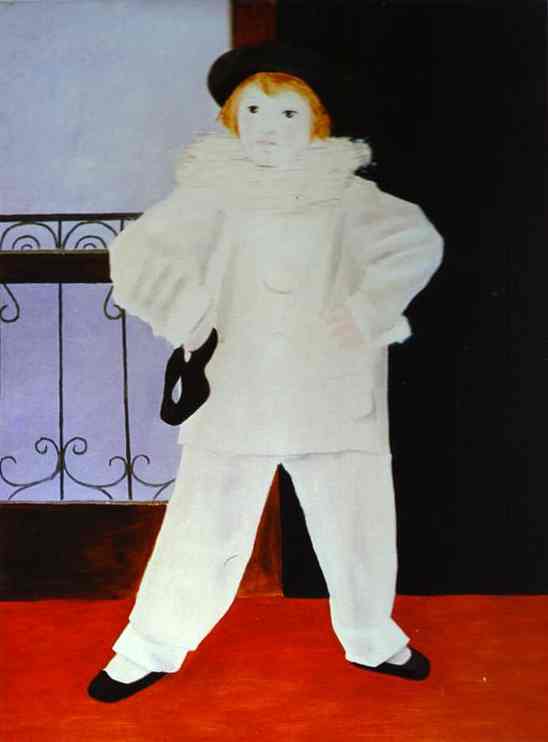 Pablo Picasso. Paul as a Pierrot, 1925