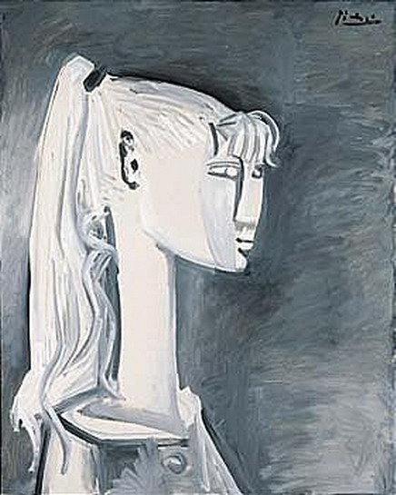 Pablo Picasso. Portrait of Sylvette David 13, 1954