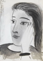 Pablo Picasso. Portrait of Dora Maar, 1942
