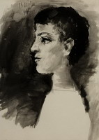 Head of young boy
