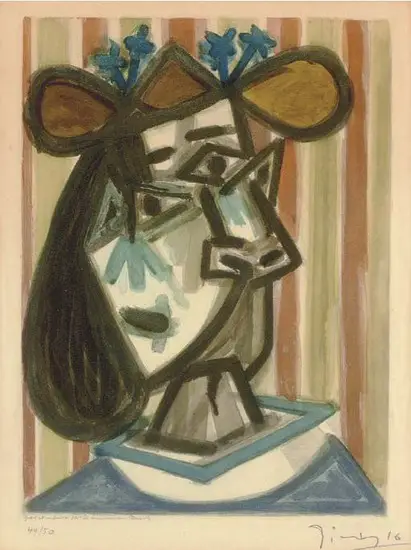 Pablo Picasso. Head, 1928
