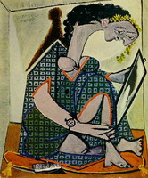 Pablo Picasso. Woman watch, 1936