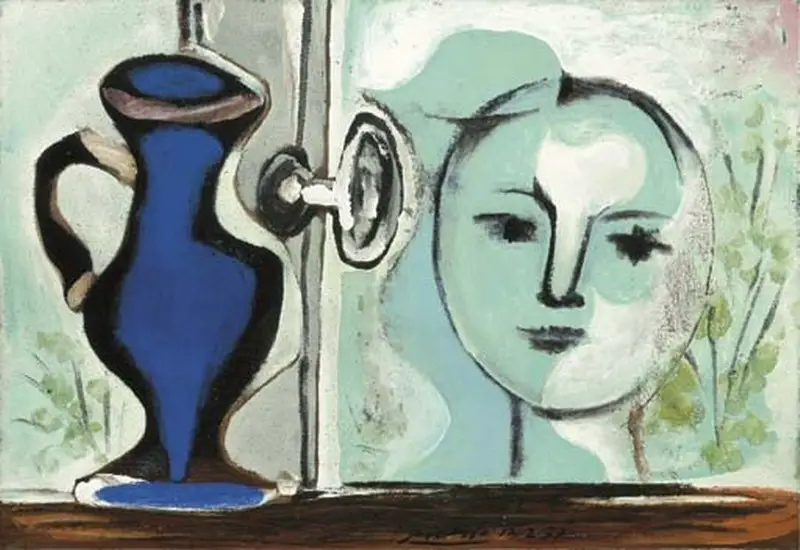 Pablo Picasso. Head past the window, 1937