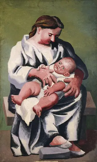 Pablo Picasso. Maternity [Mother and Child], 1921