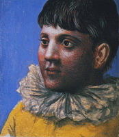 Pablo Picasso. Teenager Portrait as Pierrot, 1922