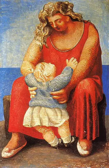 Pablo Picasso — Mother and Child, 1921