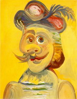 Pablo Picasso. Head musketeer, 1971