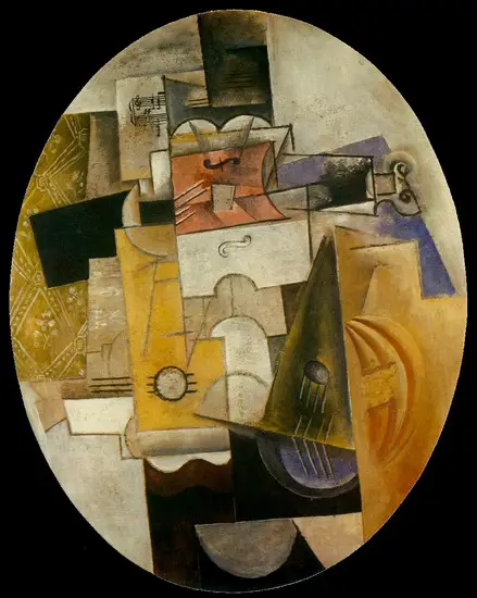 Pablo Picasso. Musical instruments, 1912