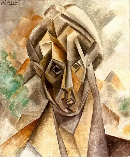 Pablo Picasso. Head of a Woman, 1909