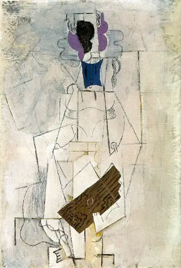 Pablo Picasso — Woman with Guitar, 1913
