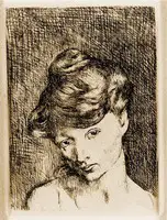 Pablo Picasso. Head of a Woman: Madeleine, 1905