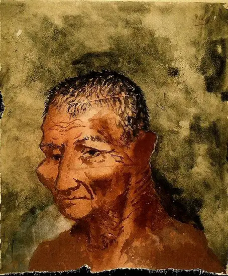 Pablo Picasso. Head Josep Fondevila, 1906