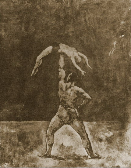 Pablo Picasso. Home The athlete, 1905