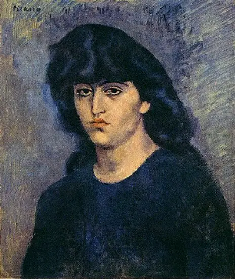 Pablo Picasso. Portrait of Suzanne Bloch, 1904