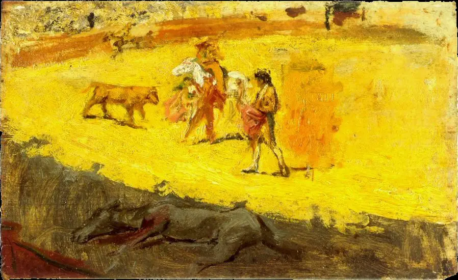 Pablo Picasso — Bullfighting, 1900