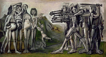 Pablo Picasso. Massacre in Korea, 1951