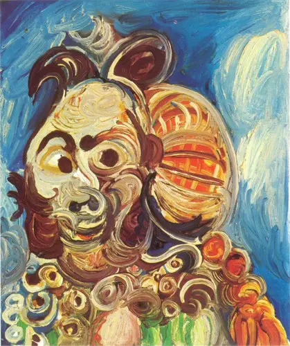 Pablo Picasso. Head, 1970