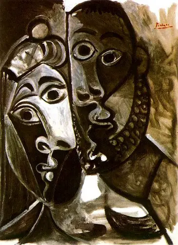Pablo Picasso. Couple, 1969