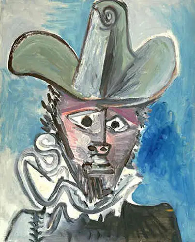Pablo Picasso. Musketeer II Head, 1972