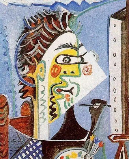 Pablo Picasso. The painter, 1963