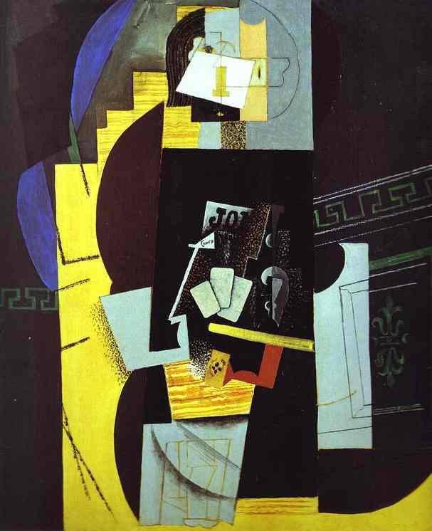 Pablo Picasso. The Card-Player, 1913