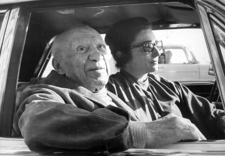 Picasso and Jacqueline, Cannes