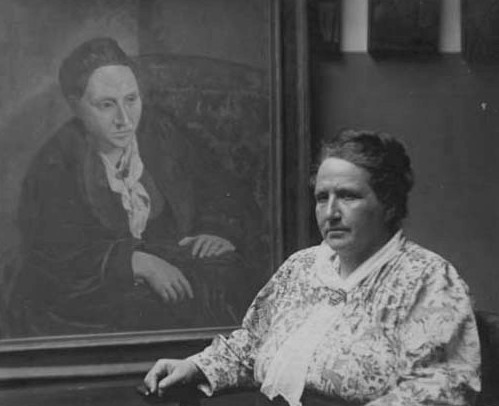 Gertrude Stein and portrait of her