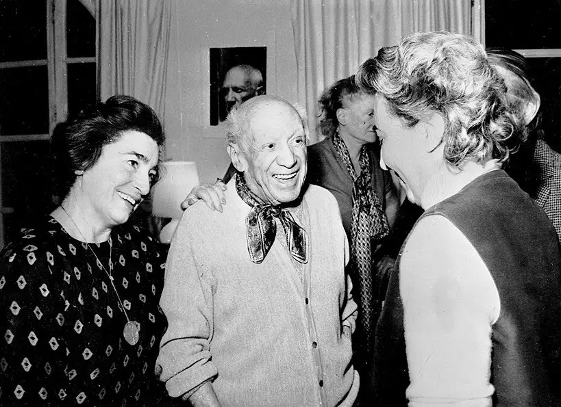 Picasso on 7 April 1973, last party