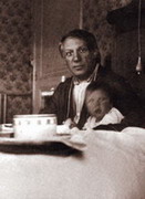 With daughter Maya
1935