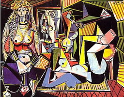 Pablo Picasso. Women of Algiers, version “O” (Les femmes d`Alger)