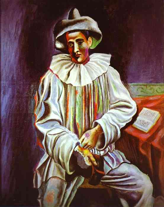 Pablo Picasso. Pierrot, 1918
