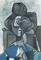 Pablo Picasso. Jacqueline bust, 1964
