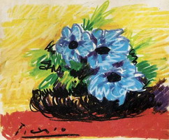 Pablo Picasso. Theme:  Flowers.