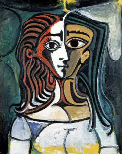 Pablo Picasso. Female bust, 1940