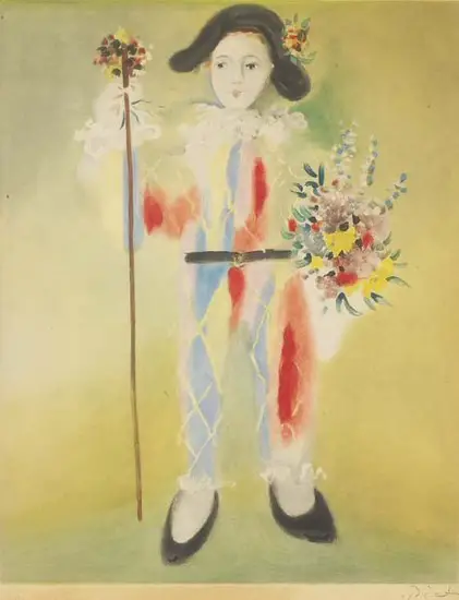 Pablo Picasso. Harlequin, 1905