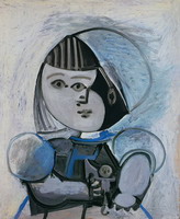 Pablo Picasso. Paloma to doll, 1952