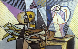 Pablo Picasso. Leeks, and Pitcher Crane