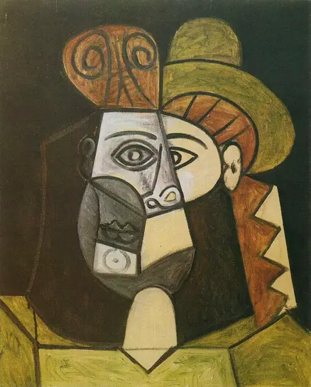 Pablo Picasso. Head of a Woman, 1946