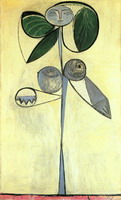 Pablo Picasso. Woman-flower 