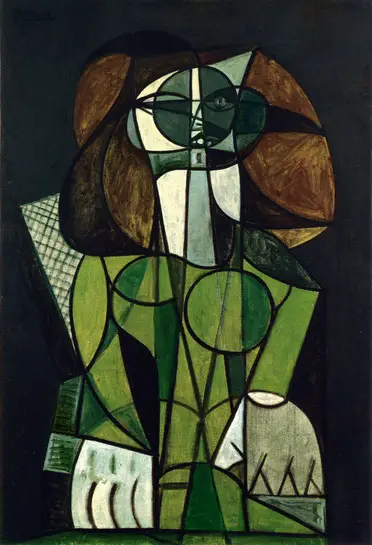 Pablo Picasso. Seated Woman, 1946