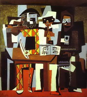 Pablo Picasso. Three Musicians