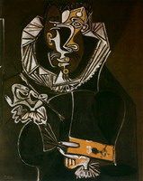 Pablo Picasso. Portrait of a different artist (El Greco)