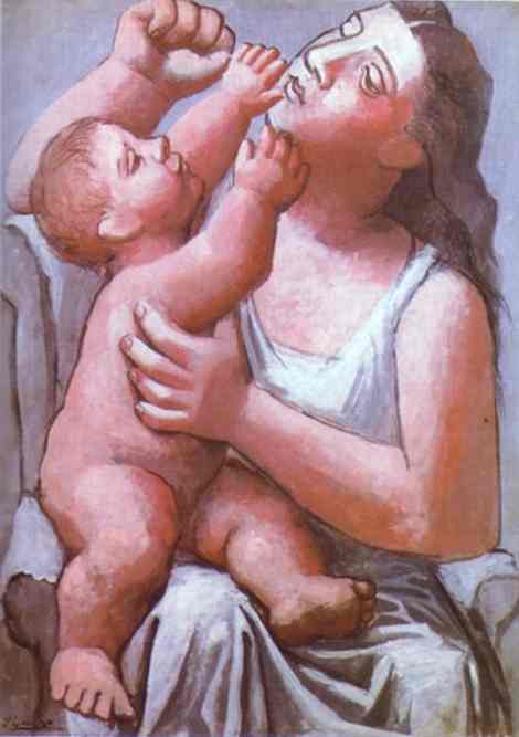 Pablo Picasso. Mother and Child, 1922
