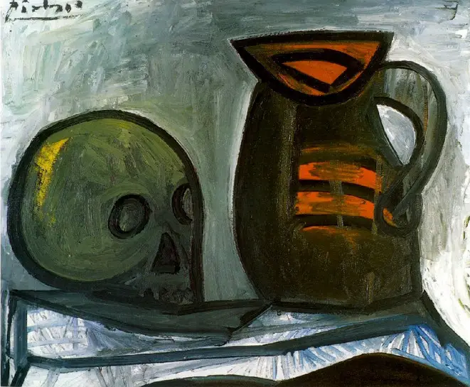 Pablo Picasso. Crane and pitcher, 1945