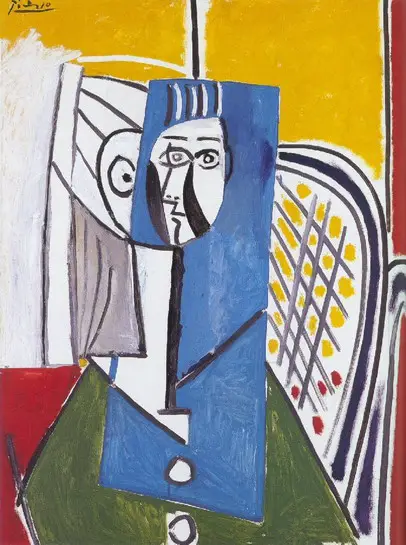 Pablo Picasso. Portrait of Sylvette David 26, 1954